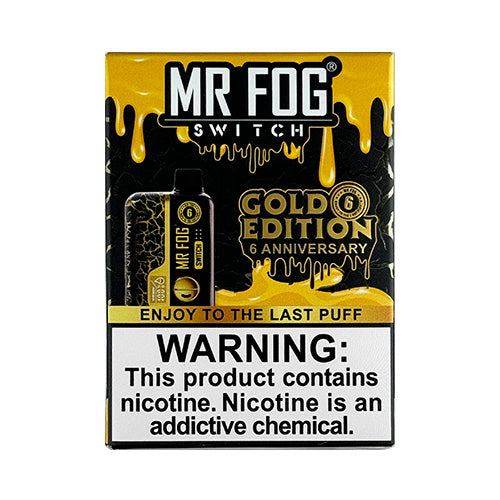 Mr Fog Switch SW15000 - Gold Edition, disposable vape