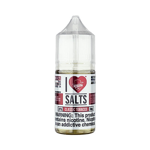I Love Salts - Classic Tobacco, nicotine salt ejuice