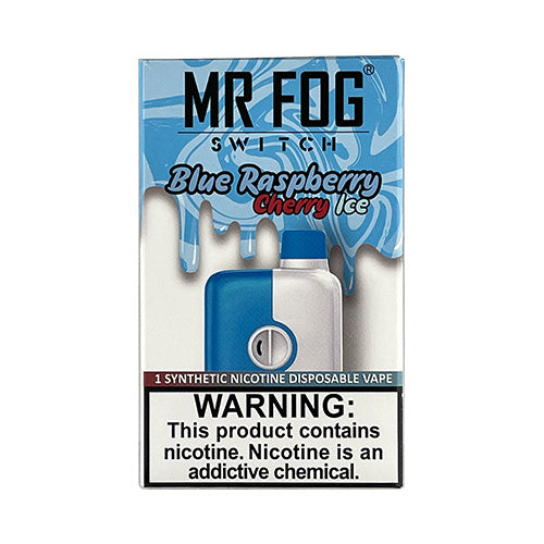 Mr Fog Switch - Blue Raspberry Cherry Ice, disposable vape