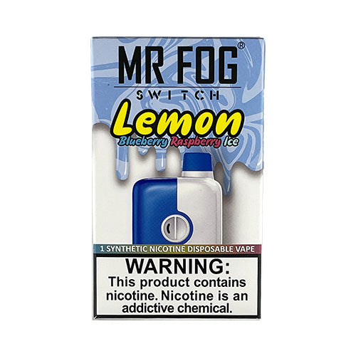 Mr Fog Switch - Lemon Blueberry Raspberry Ice, disposable vape