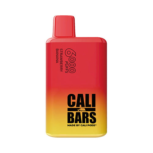 Cali Bar 6000 - Strawberry Banana, disposable vape