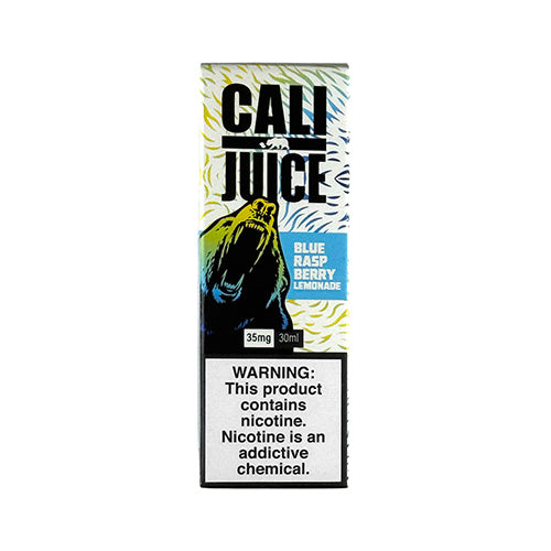 Cali Juice - Blue Raspberry Lemonade, nicotine salt, ejuice