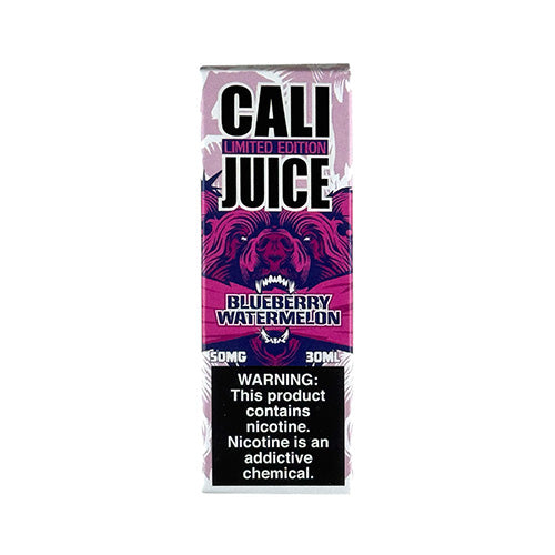 Cali Juice - Blueberry Watermelon, nicotine salt, ejuice