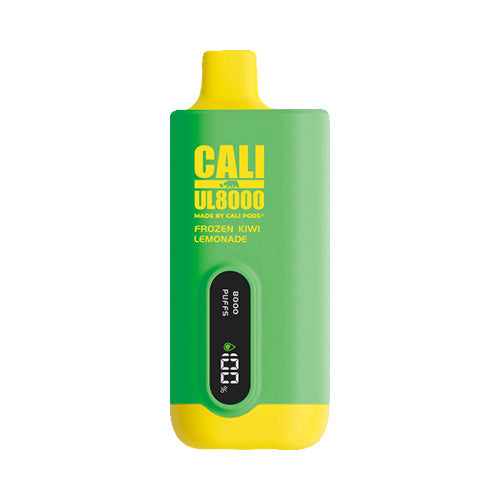 Cali UL8000 - Frozen Kiwi Lemonade, disposable vape