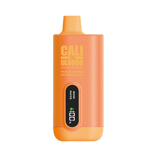 Cali UL8000 - Peach Mango Watermelon, disposable vape