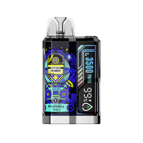 Zovoo Dragbar B3500 - Blackberry Ice, disposable vape