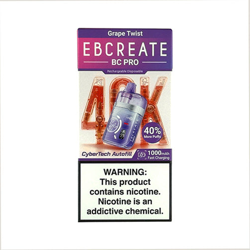 EBCreate BC Pro - Grape Twist, disposable vape