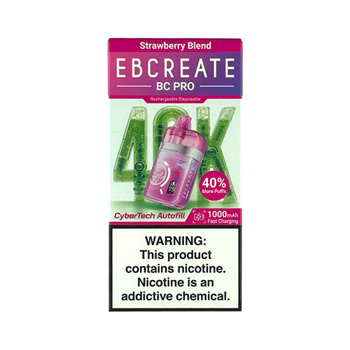 EBCreate BC Pro - Strawberry Blend, disposable vape
