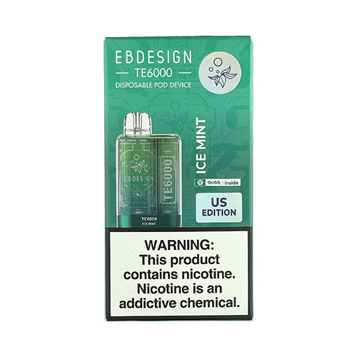 Elfbar TE6000 - Ice Mint, disposable vape