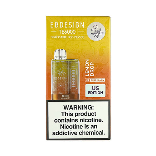 Elfbar TE6000 - Lemon Drop, disposable vape
