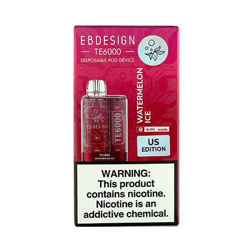 Elfbar TE6000 - Watermelon Ice, disposable vape