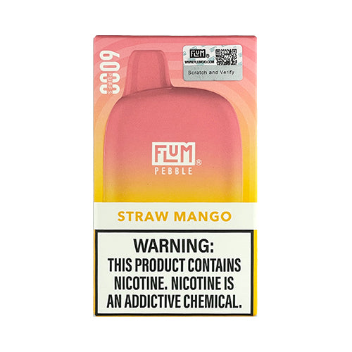 Flum Pebble - Strawberry Mango, disposable vape