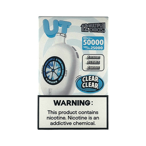 Flum UT 50000 - Clear, disposable vape