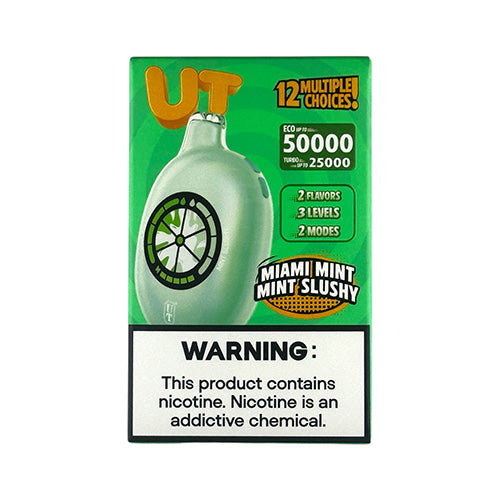 Flum UT 50000 - Miami Mint / Mint Slushy, disposable vape