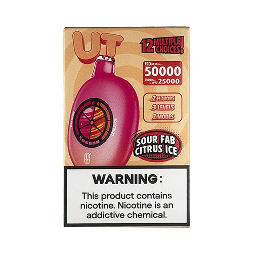 Flum UT 50000 - Sour Fab / Citrus Ice, disposable vape