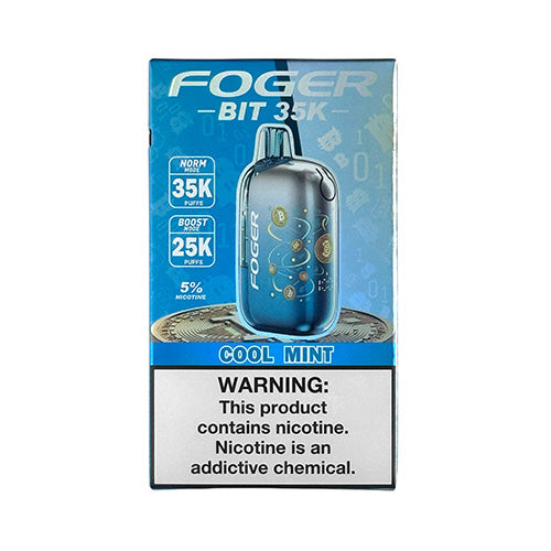 Foger Bit 35K - Cool Mint, disposable vape