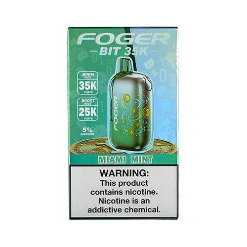 Miami Mint Foger Switch Pro Shop Foger Miami Mint | Sweet Citrus Spearmint  Review | Official Foger Miami Mint Pod