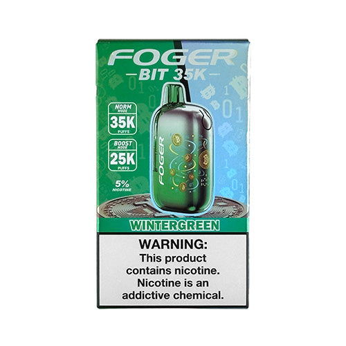 Foger Bit 35K - Wintergreen Disposable - $18.99 - VPRSTS Foger Bit 35K - Wintergreen Disposable - $18.99 - VPRSTS