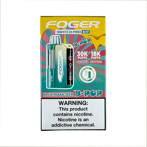 Foger Switch Pro - Blue Rancher B-Pop, disposable vape