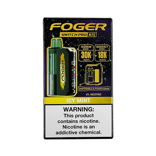Foger Switch Pro - Icy Mint, disposable vape