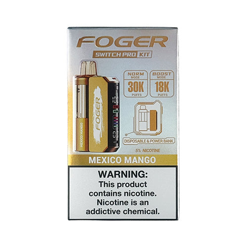 Foger Switch Pro - Mexican Mango, disposable vape