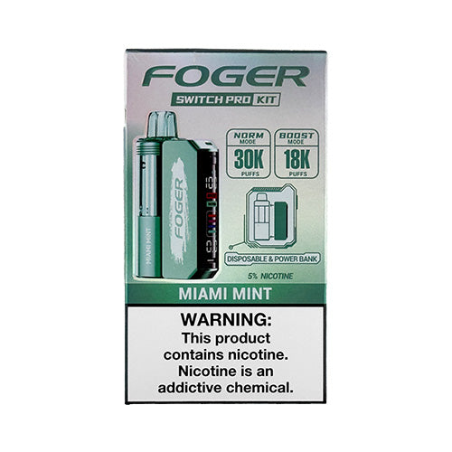 Foger Switch Pro - Miami Mint, disposable vape