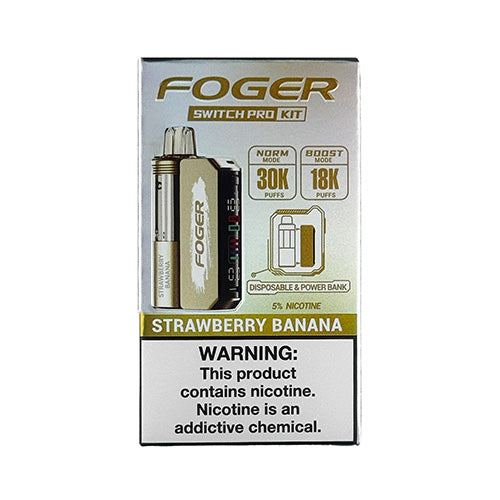 Foger Switch Pro - Strawberry Banana, disposable vape