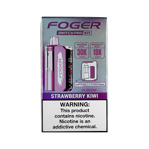 elf bar vape uk Strawberry Kiwi FOGER Switch Pro Disposable main image 1