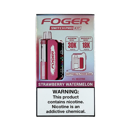 Foger Switch Pro - Strawberry Watermelon, disposable vape