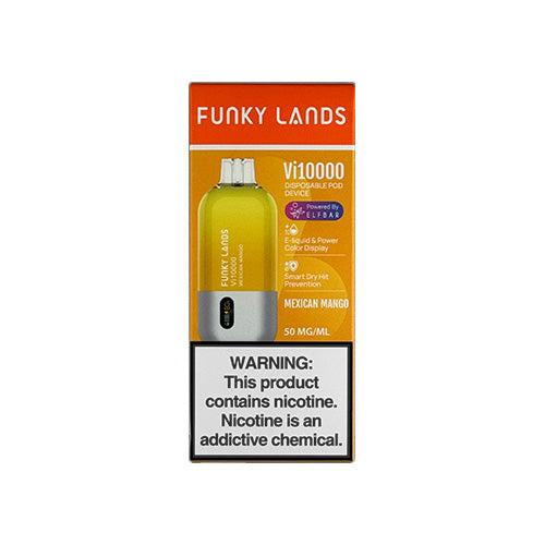 Funky Lands Vi10000 - Mexican Mango, disposable vape