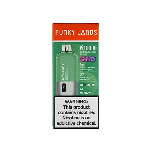 Funky Republic Vi10000 - Watermelon Ice, disposable vape