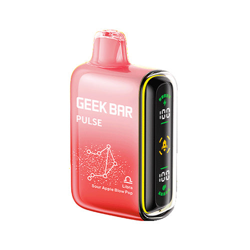 Geek Bar Pulse 15000 - Sour Apple Blow Pop Disposable - $14.99 - VPRSTS Geek Bar Pulse 15000 - Sour Apple Blow Pop Disposable - $14.99 - VPRSTS