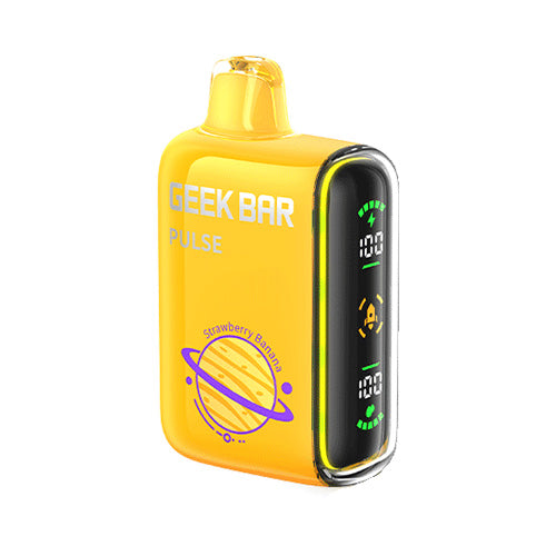 Geek Bar Pulse 15000 - Strawberry Banana, disposable vape