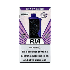 Geek Bar Ria NV30K - Crazy Berry Disposable - $18.99 - VPRSTS