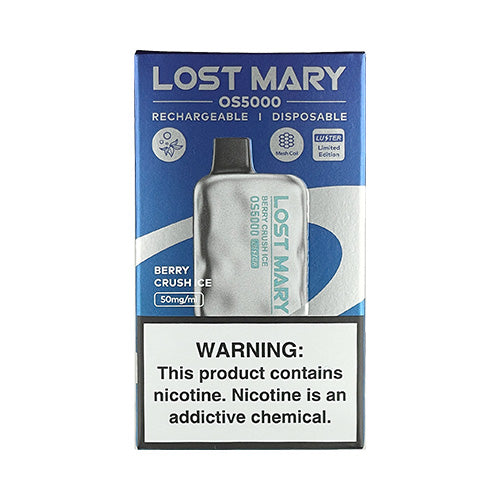 Lost Mary OS5000 - Berry Crush Ice, disposable vape