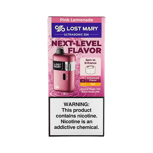 Lost Mary Ultrasonic 35K - Pink Lemonade, disposable vape