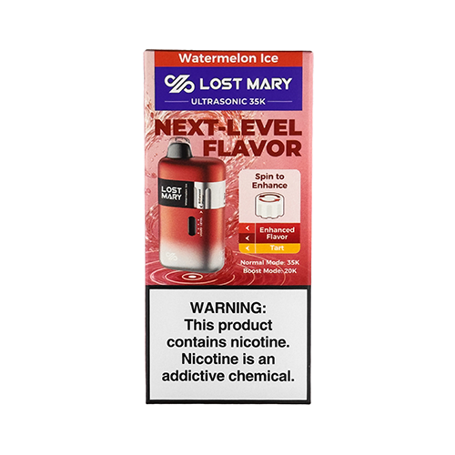 Lost Mary Ultrasonic 35K - Watermelon Ice Disposable - $14.99 - VPRSTS Lost Mary Ultrasonic 35K - Watermelon Ice Disposable - $14.99 - VPRSTS
