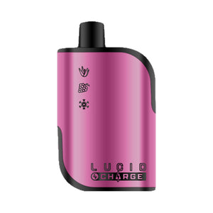 Lucid Charge - Aloe Grape Ice, disposable vape