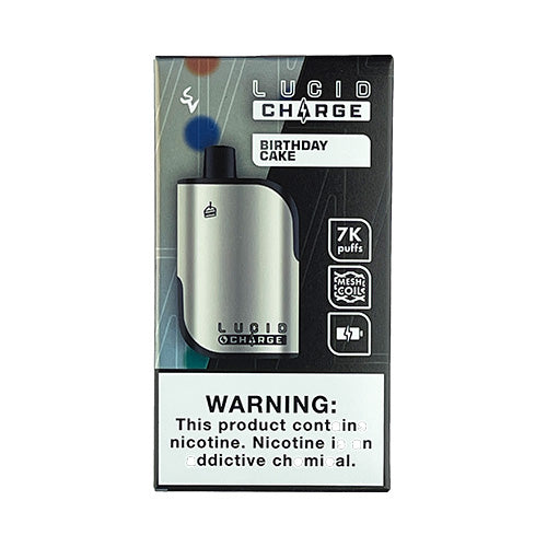 Lucid Charge - Birthday Cake, disposable vape