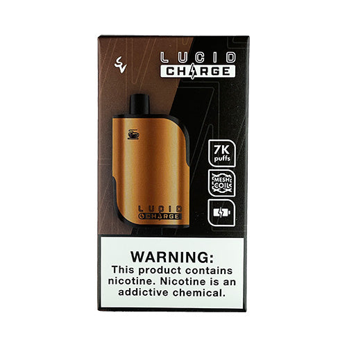 Lucid Charge - Caramel Macchiato, disposable vape