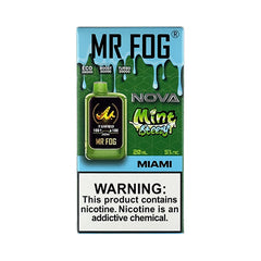 mint mr fog nova MR FOG NOVA Mint Steezy Series 36,000 Puffs Disposable Vape main image 1