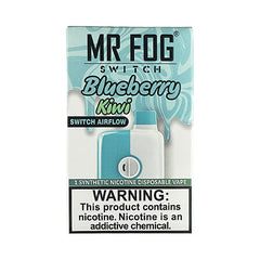 mr fog switch blueberry kiwi Mr Fog Switch - Blueberry Kiwi Disposable - $14.99