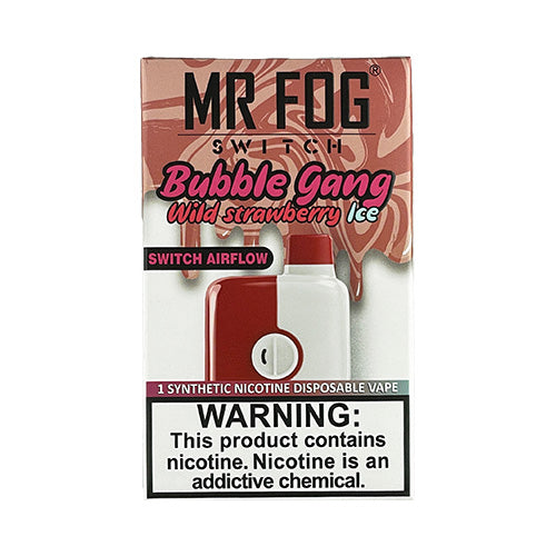 Mr Fog Switch - Bubble Gang Wild Strawberry Ice, disposable vape