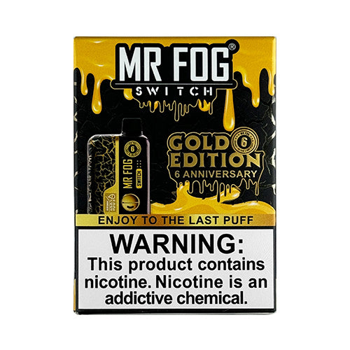 Mr Fog Switch SW15000 - Gold Edition Disposable - $14.99 - VPRSTS Mr Fog Switch SW15000 - Gold Edition Disposable - $14.99 - VPRSTS
