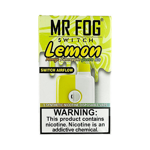 Mr Fog Switch - Lemon Mango Pineapple Guava Ice, disposable vape