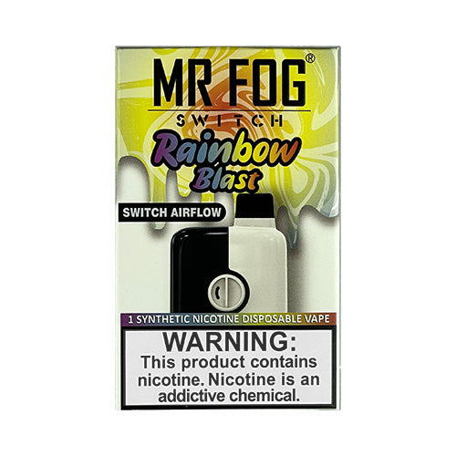 Mr Fog Switch Flavors New Mr Fog Switch - Rainbow Blast Disposable - .99 MR FOG SW15000 - Mr Mr Fog Switch Flavors New Mr Fog Switch - Rainbow Blast Disposable - .99 MR FOG SW15000 - Mr