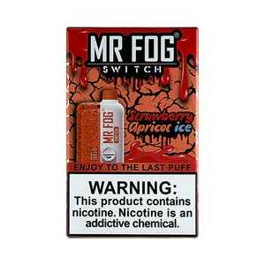 strawberry berry mr fog switch Mr Fog Switch SW15000 - Strawberry Apricot Ice Disposable - $14.99