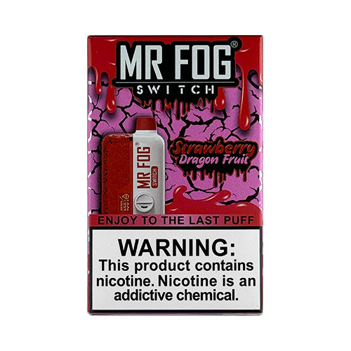 elf bar vape uk Mr Fog Switch SW15000 - Strawberry Dragon Fruit Disposable - $14.99
