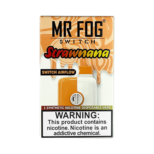 Mr Fog Switch - Strawnana, disposable vape