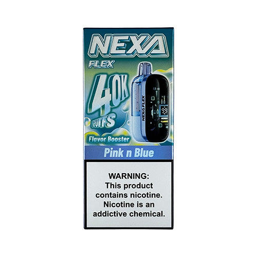 NEXA Flex 40000 - Pink & Blue, disposable vape

